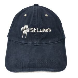 St Luke's Slideback Hat Blue One Size Embroidered Fahrenheit 6 Panel